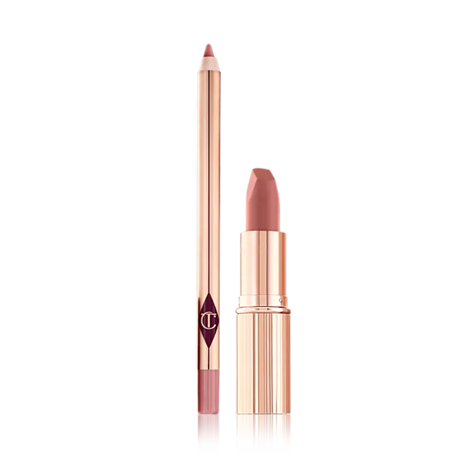 БЕСТСЕЛЕРИ бренду Набори для вуст Charlotte Tilbury PILLOW TALK LIP KIT MAKEUP KIT A Magical Pillow Talk Lipstick and Lip Liner Duo in a Dreamy Shade of Your Choice!